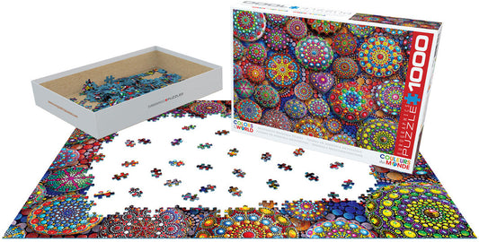 Puzzle: Colors of the World - Meditative Mandala Stones