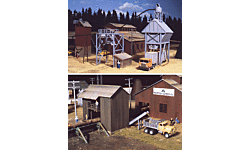 Walthers Cornerstone 933-3144 HO Sawmill Outbuildings Kit