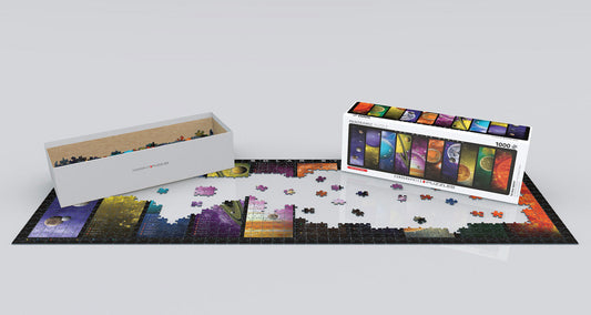 Puzzle: Panoramic Puzzles - The Solar System