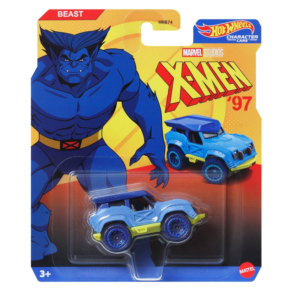 Disney Hot Wheels Character Car 2024 Beast ( X-Men)