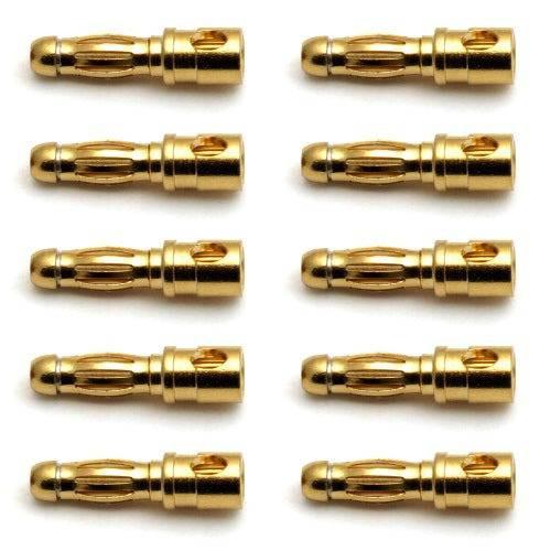 Team Associated 663 3.5 mm Connectors (10 Male)