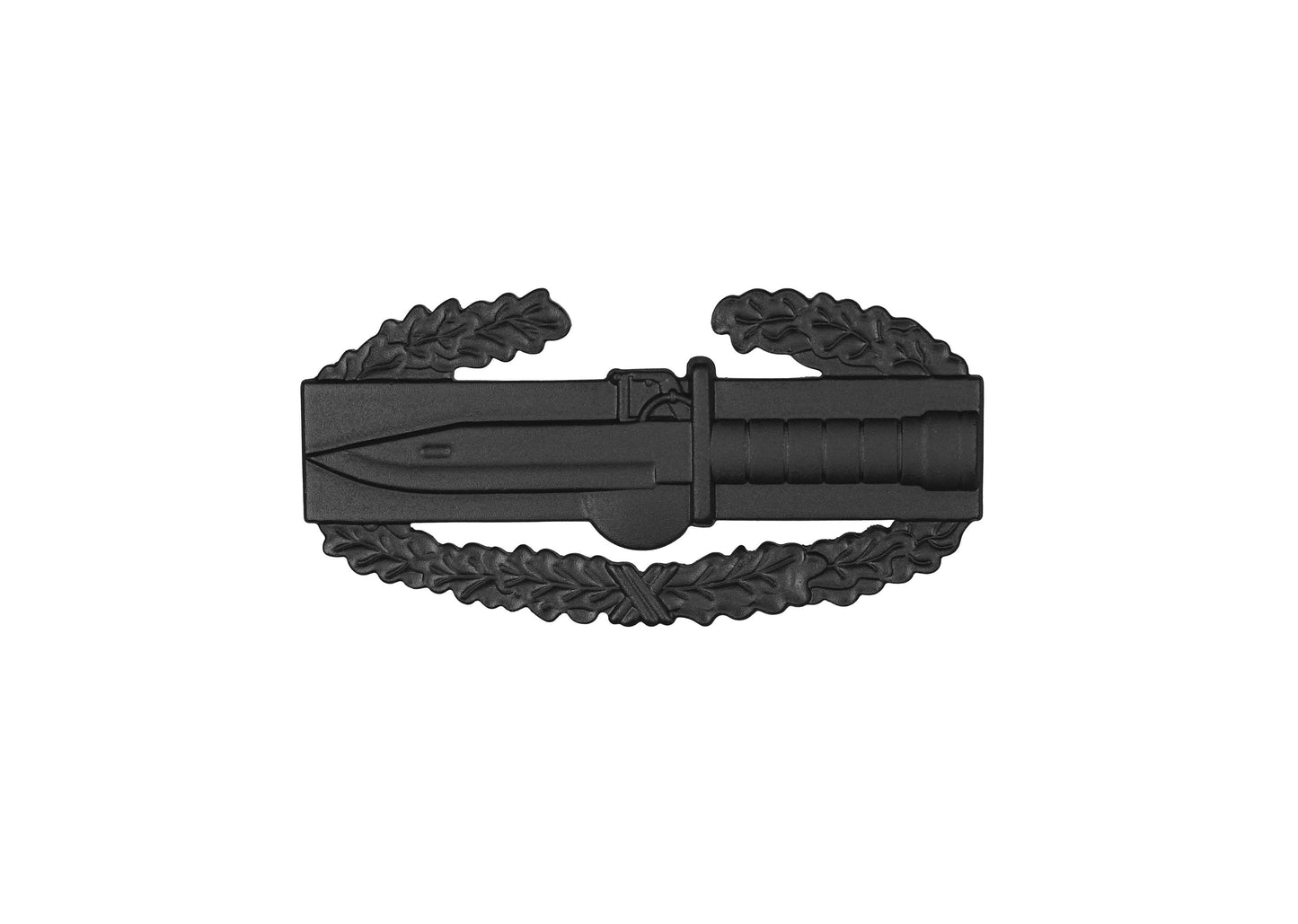 U.S. Army Combat Action 1st Award STA-BRITE® BLACK Metal Pin-on Badge