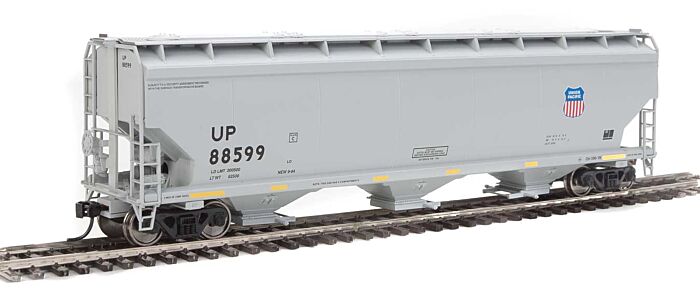 Walthers Mainline 910-7709 HO Scale 60' NSC 5150 3-Bay Covered Hopper - Ready to Run -- Union Pacific(R) #88599