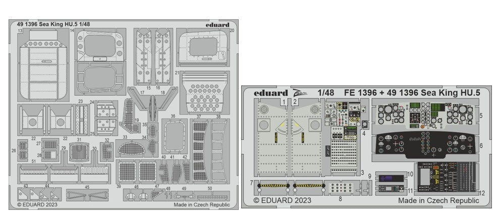 Eduard 491396 1/48 Aircraft- Sea King HU5 for ARX (Painted)
