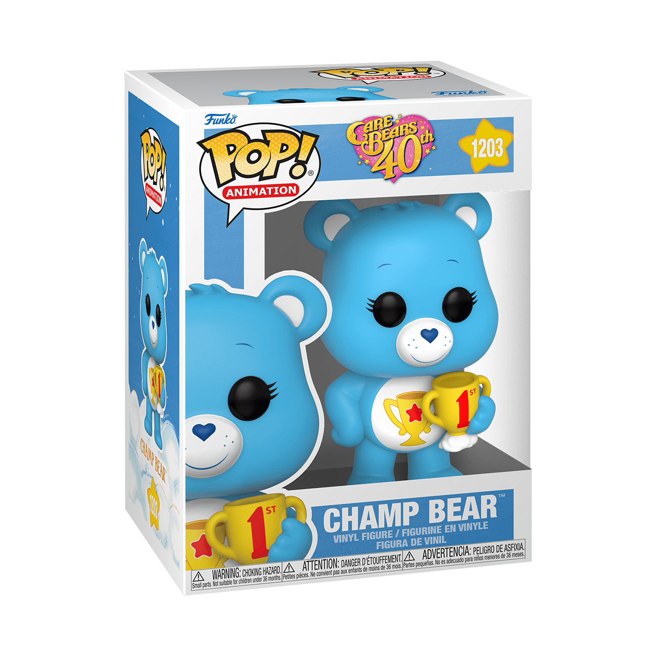 POP! Animation: Care Bear 40th Anniversary- Champ Bear