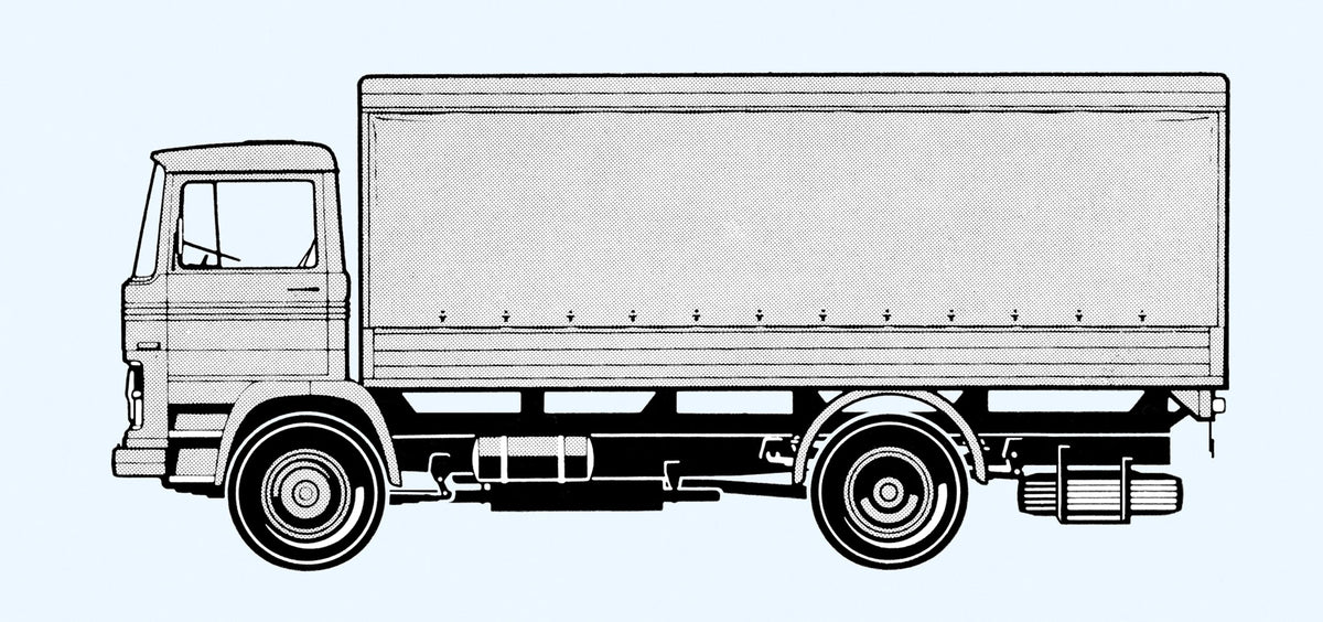 Preiser 31320 HO Scale Mercedes LP 1113 Truck Kit