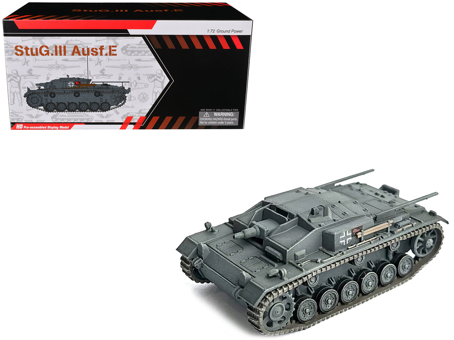 Germany StuG. III Ausf.E Tank "StuG.Abt. 191 Klin Russia" (1941) German Army "NEO Dragon Armor" Series 1/72 Plastic Model by Dragon Models free shipping USA