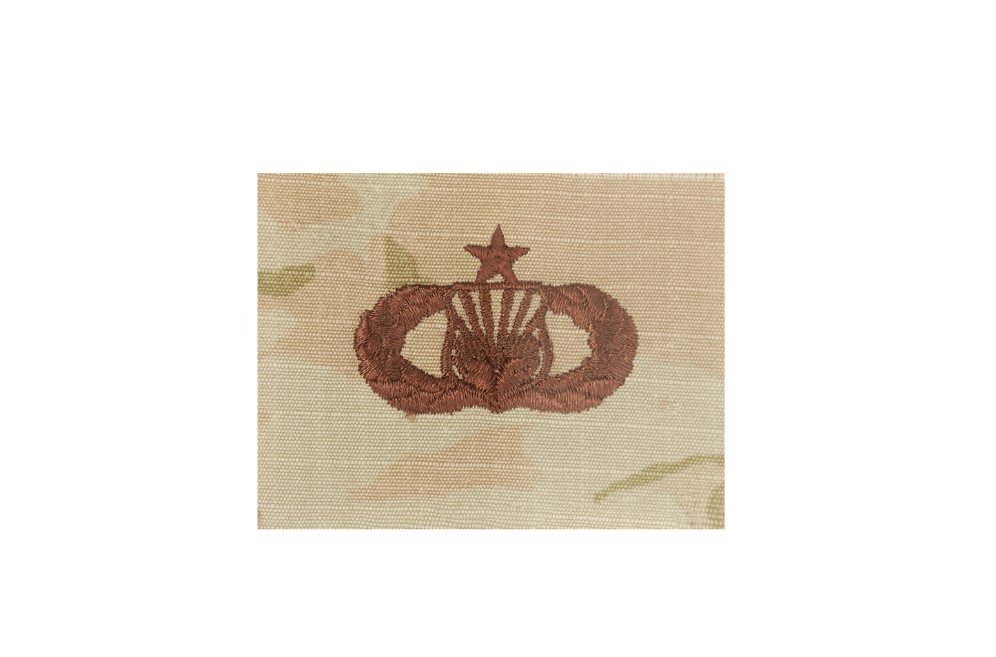 U.S. Air Force Chaplain Service (Senior) OCP Spice Brown Sew-on Badge