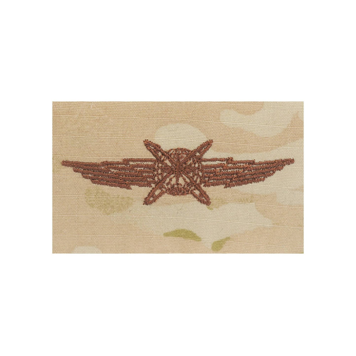 U.S. Air Force Cyberspace Operator (Basic) OCP Spice Brown Sew-on Badge