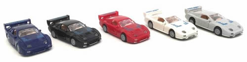 Herpa 64020 HO Scale Roadster - Assembled -- Various Colors