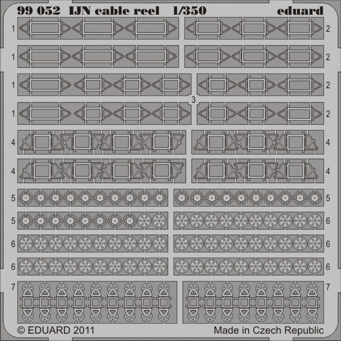 Eduard 99052 1/350 Ship- IJN Cable Reel