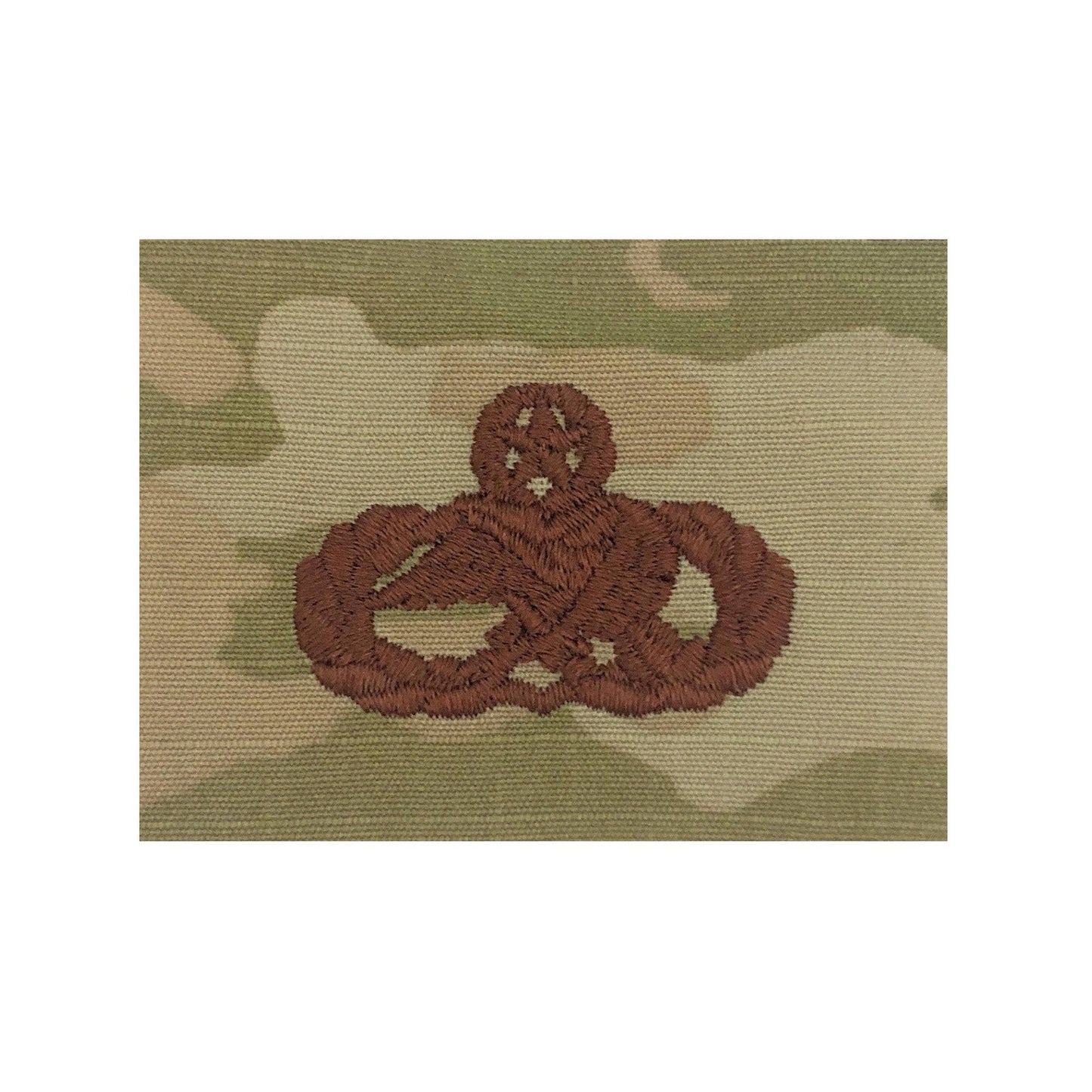 U.S. Air Force Munitions Maintenance (MST) OCP Spice Brown Sew-on Badge