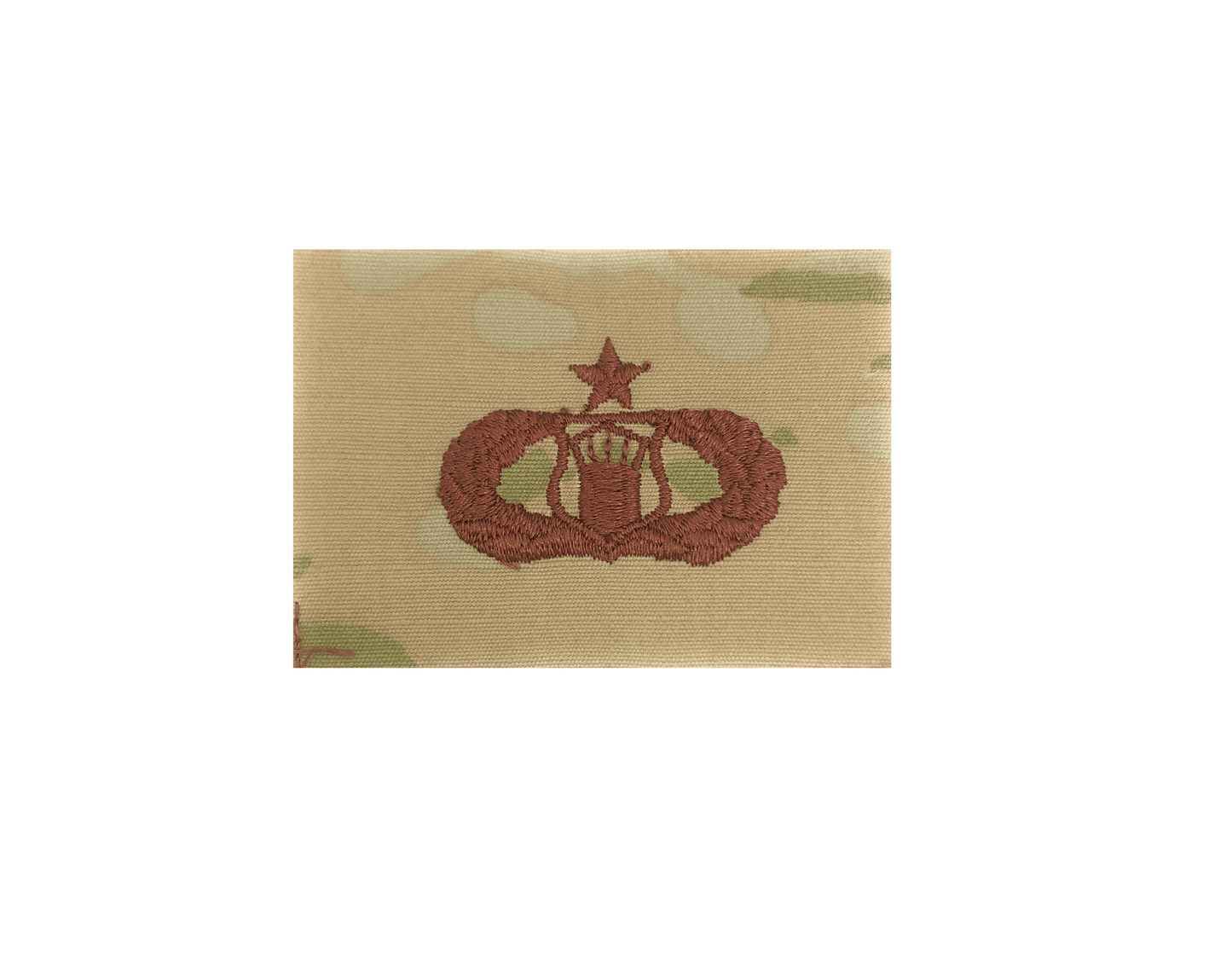 U.S. Air Force Air Traffic Controller Senior OCP Spice Brown Sew-on Badge