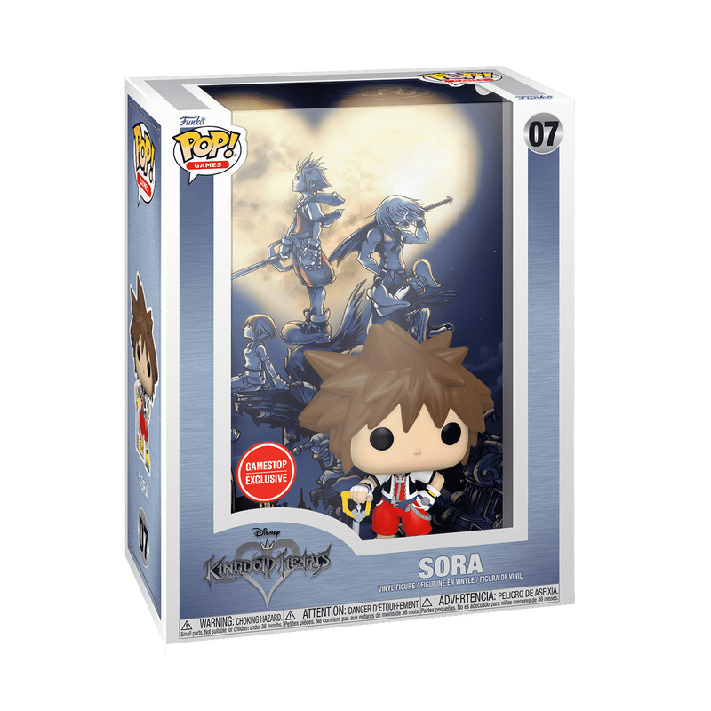 Pop! Kingdom Hearts: Game Covers: Sora (GameStop)