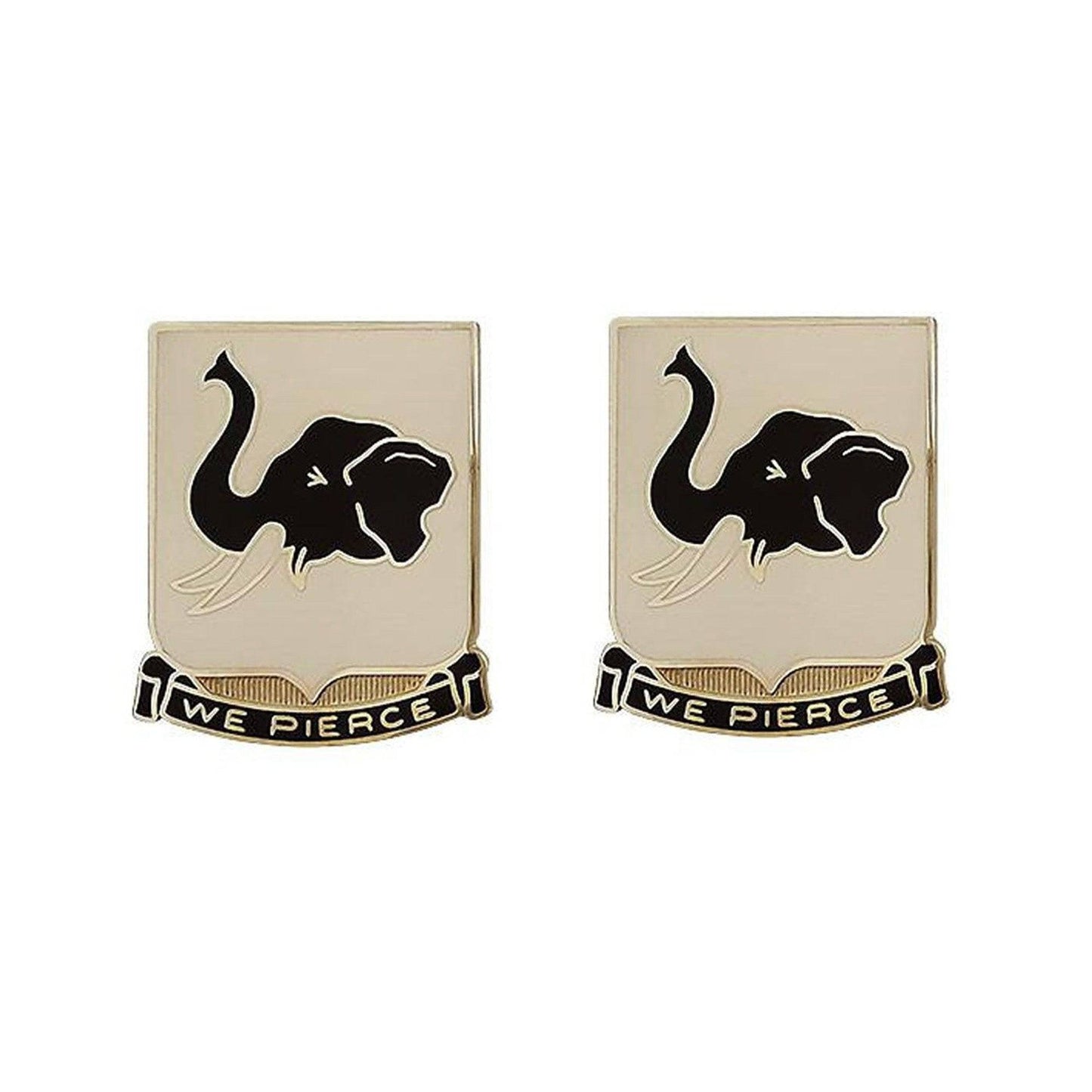 U.S. Army 64th Armor Regiment Unit Crest (Pair)