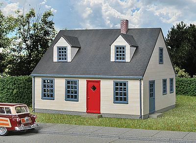 Walthers Cornerstone 3776 HO Cape Cod House Kit