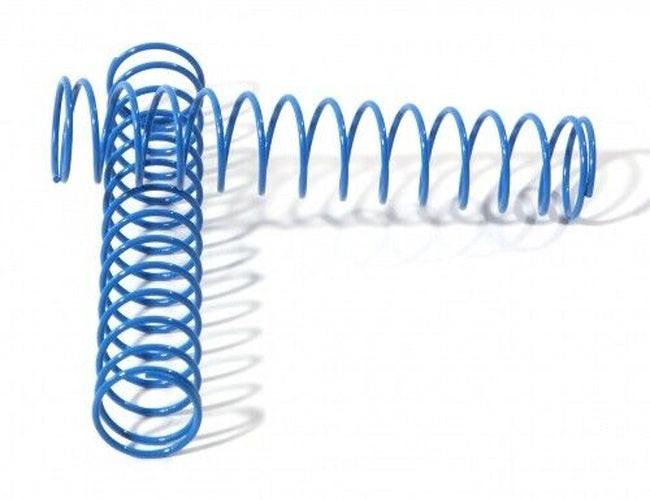 HPI 6593 14x80x1.1mm Shock Spring (Blue - Firm) (2) for Crawler King