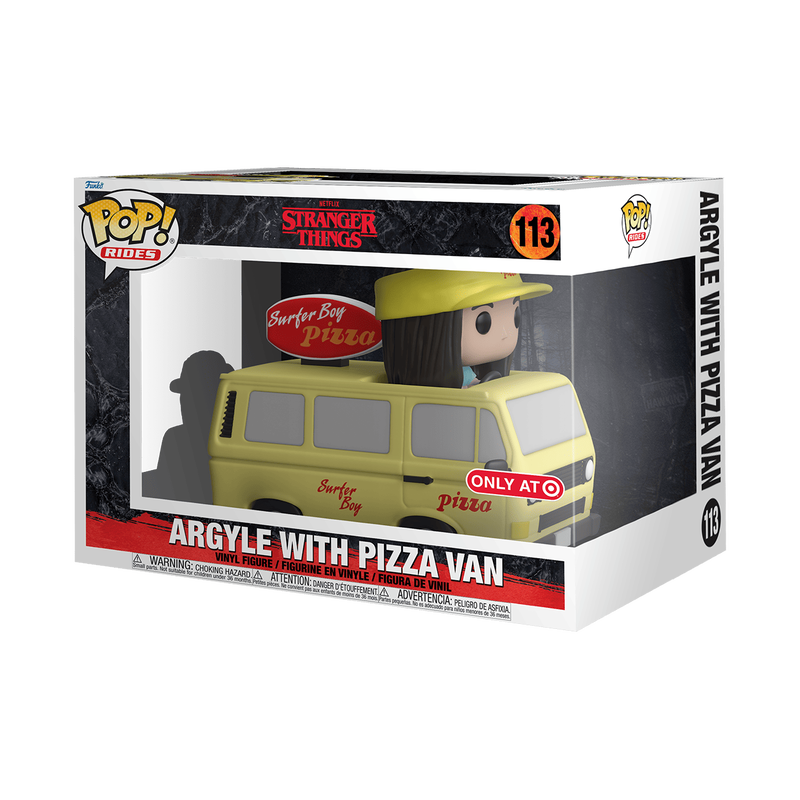 Pop! Ride Stranger Things: Argyle with Pizza Van