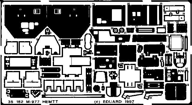 Eduard 35162 1/35 Armor- M977 Hemmtt for ITA