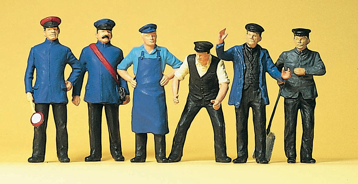 Preiser 45153 G Scale Railway Personnel Figure Set