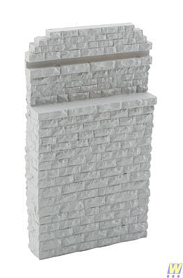 Walthers Cornerstone 4583 HO Single-Track Bridge Stone Abutment