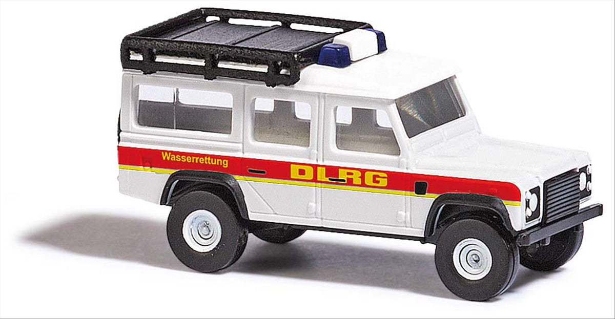 Busch 8381 N Scale Land Rover, DLRG Livery