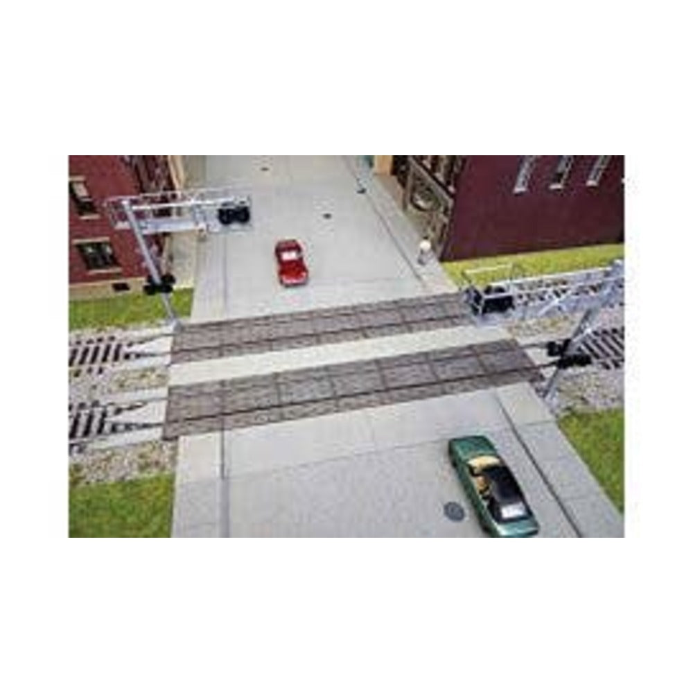 Walthers Track 948-83113 HO Wood Grade Crossing Kit w/Rerailer Ends