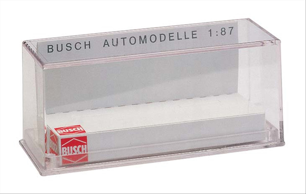 Busch 49970 All Scale Clear Display Case for Automobile