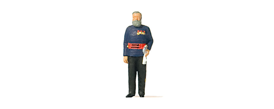 Preiser 28213 HO Scale Conrad Dietrich Magirus Figure