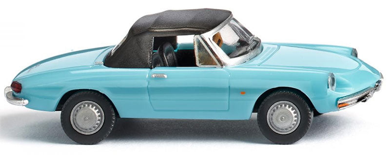 Wiking 020604 1/87 Alfa Spider in Light Blue