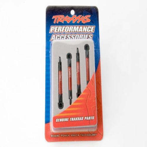 Traxxas 7018X Aluminum Pushrod (4) Red Slash Rally Race Truck 1/16 Mustang