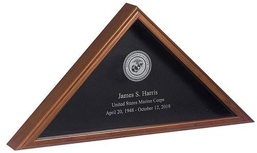 Flag Connections Made in USA Personalized Burial Flag Case (for 5' X 9.5' Flag)
