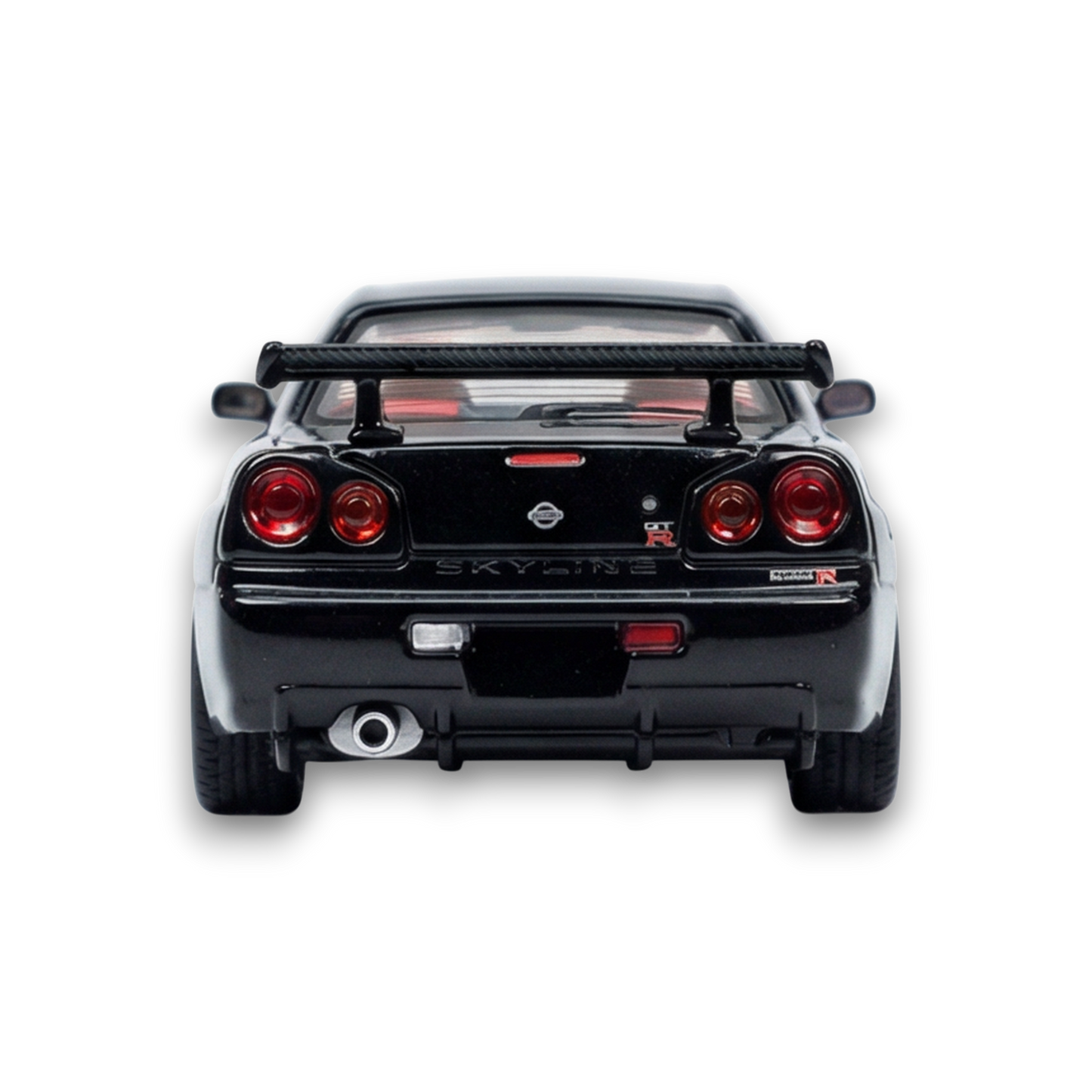 Street Weapon Nissan R34 GT-R Black Snow Drift 1:64