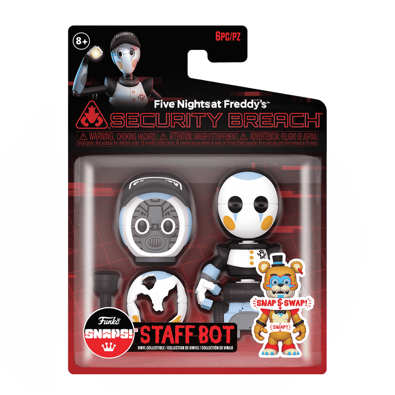 SNAPS! Five Nights at Freddy's: Security Breach™: Staff Bot!