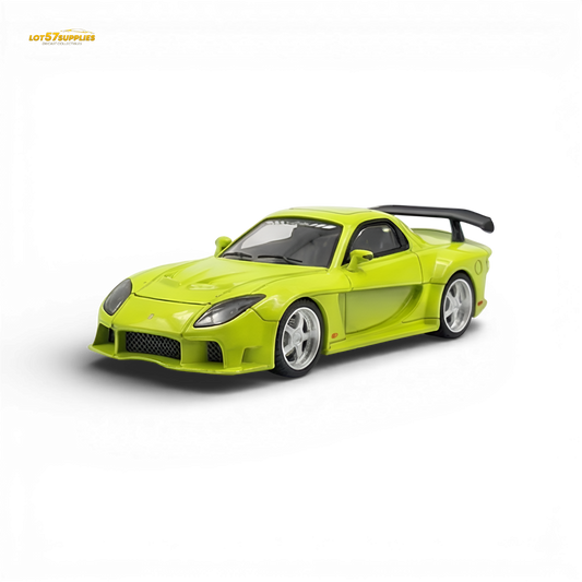 TimeMicro Mazda RX-7 VeilSide Green 1:64