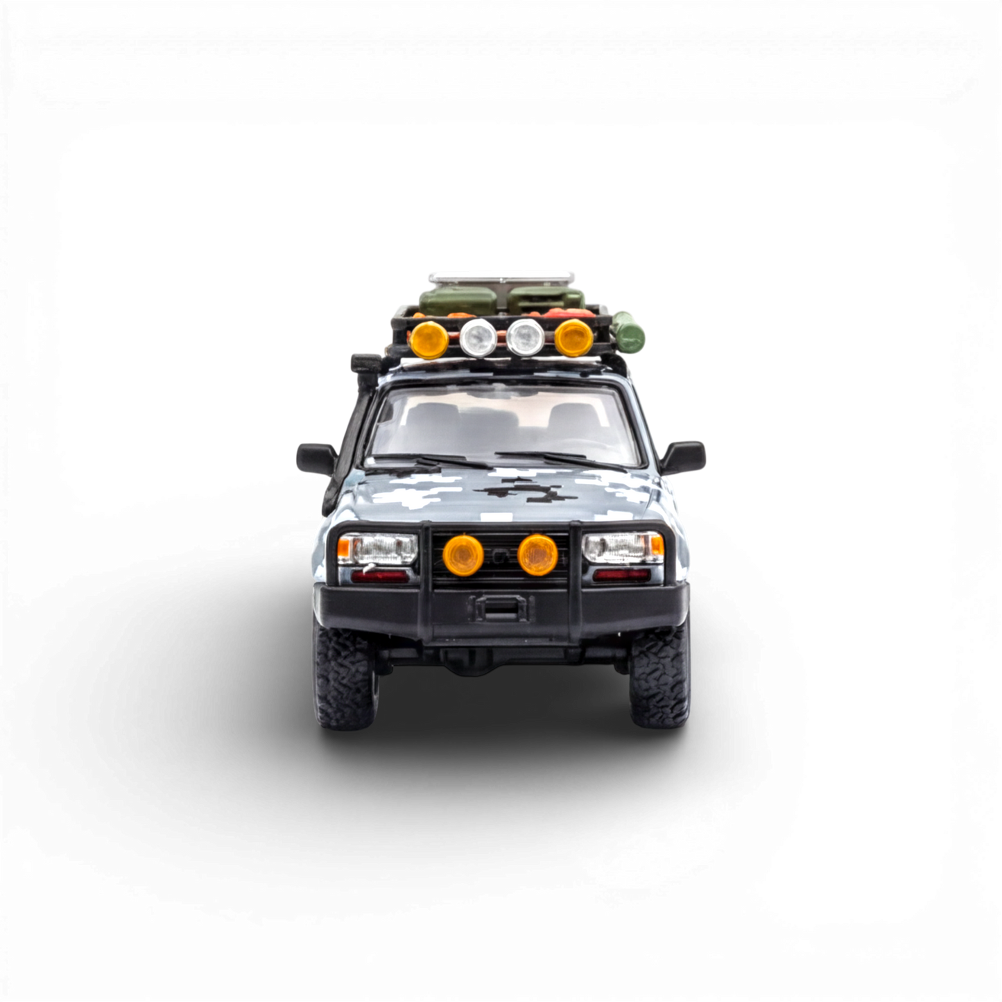 GCD Toyota Land Cruiser LC80 Digital Camouflage - Accessories Included 1:64