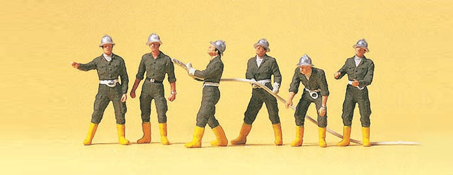 Preiser 10230 HO Scale Austrian Firemen Figure Set