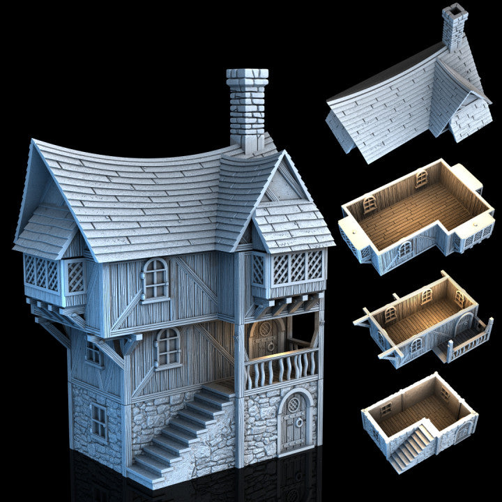Adrian-3DP4U - Greendale House - 28mm