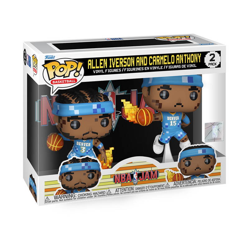 POP! NBA: Allen Iverson & Carmelo Anthony 2-pack