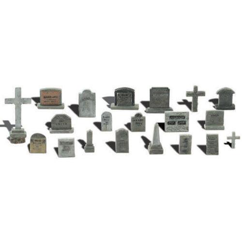 Woodland Scenics A1856 HO Train Figures Tombstones