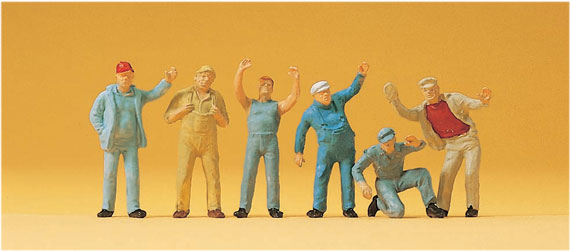 Preiser 14127 HO Scale Standing Truckers Set