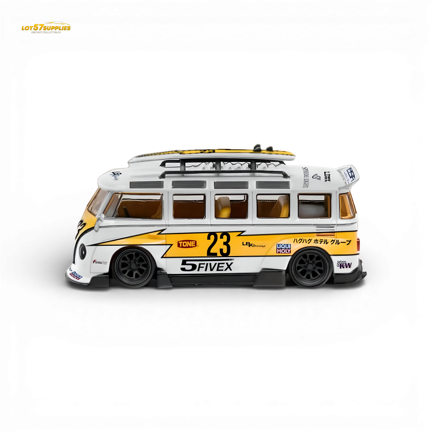 LF Model Volkswagen T1 Kombi WideBody Surfboard 1:64
