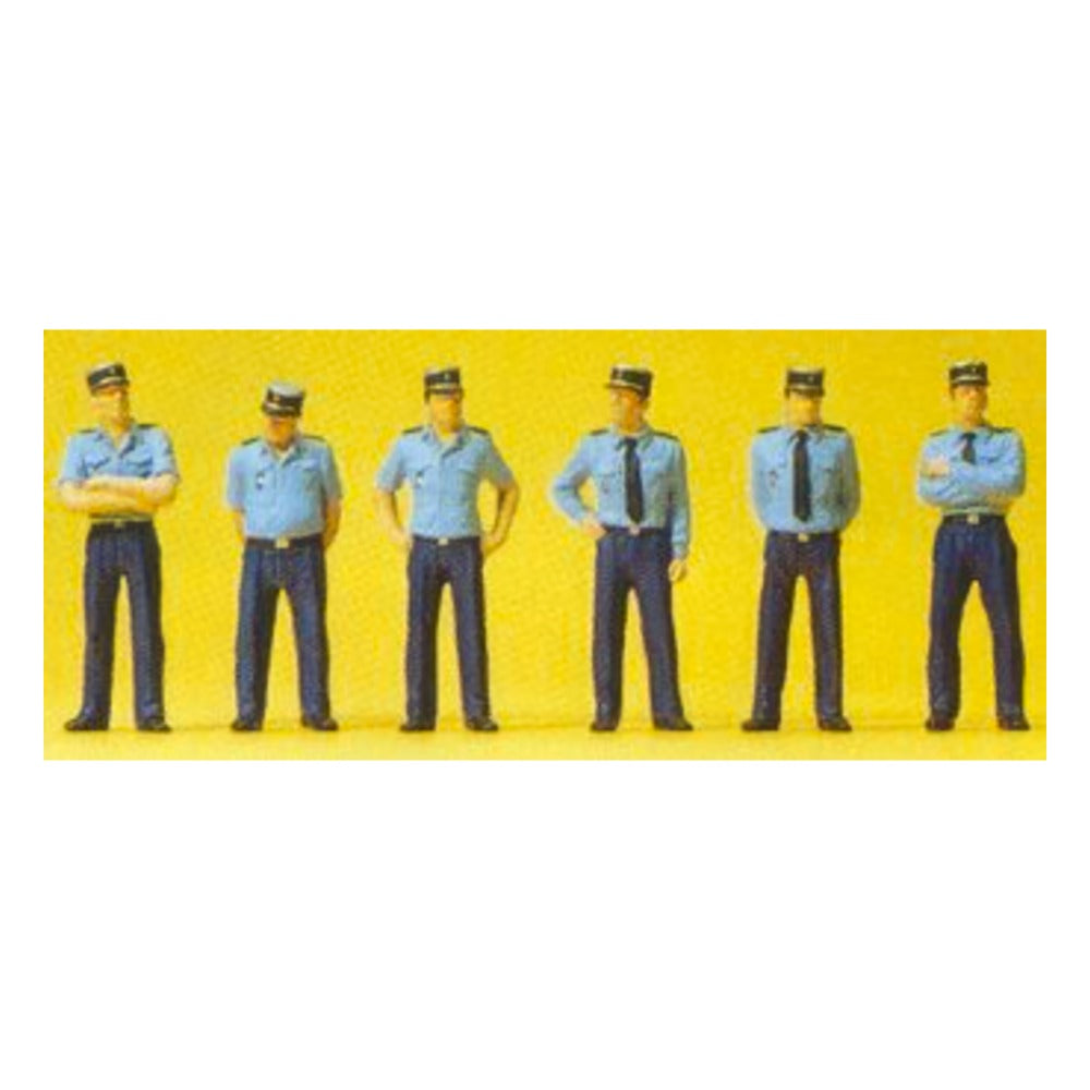 Preiser 25108 HO Scale French Police Officers Figure Set