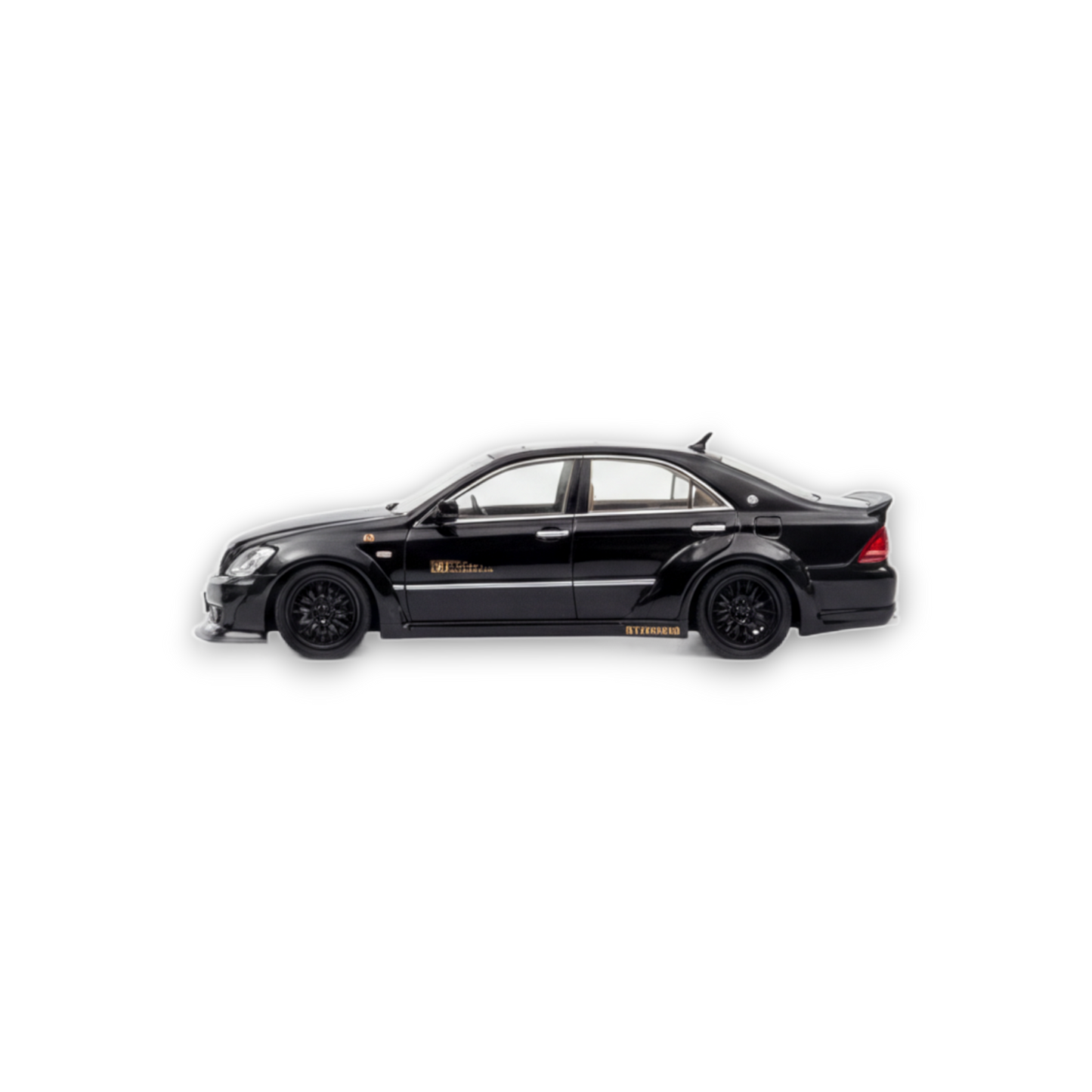 Star Model Toyota Crown 12th Gen MK12 LBWK Black 1:64
