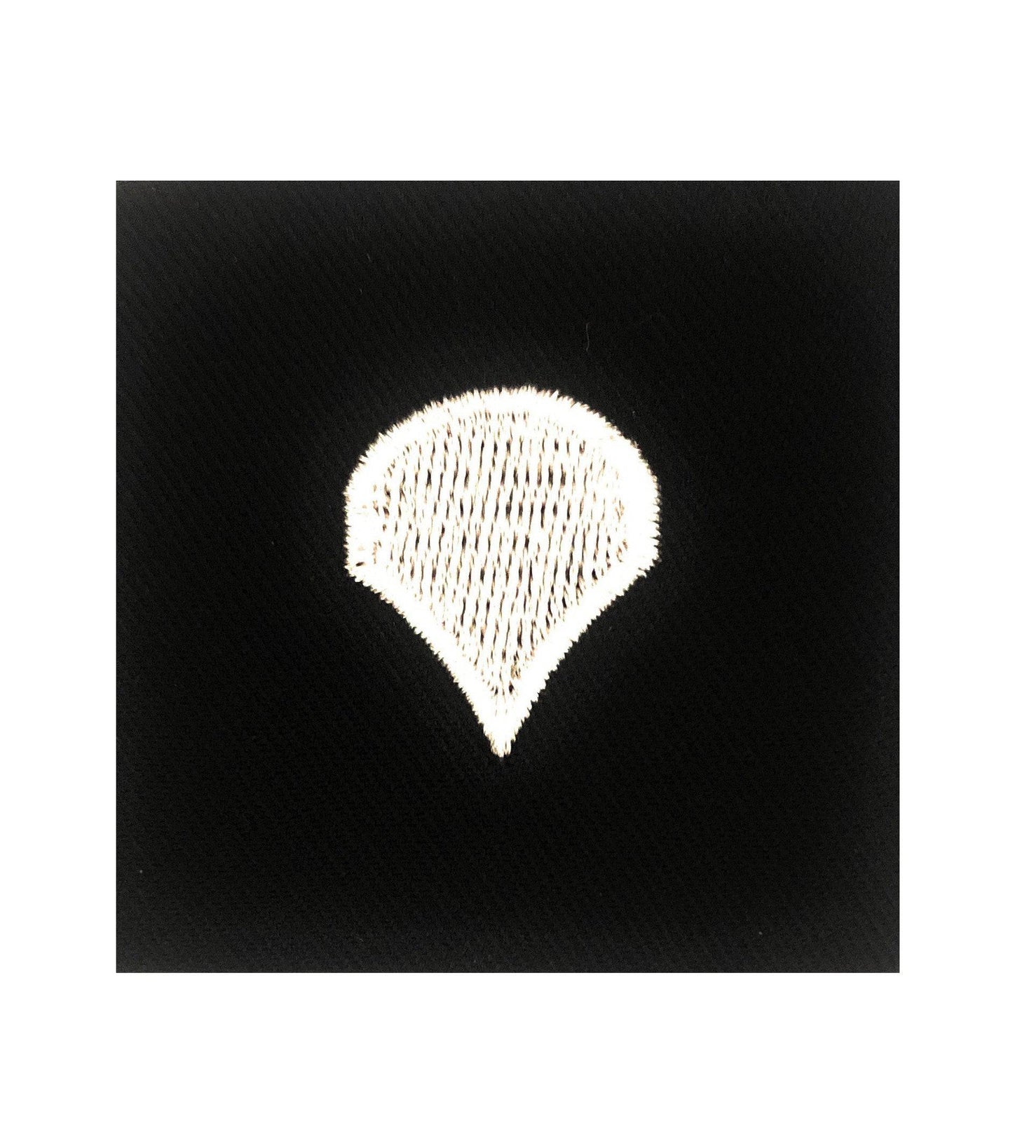 (E4) Specialist 2x2 Black Sew-on Rank (each)