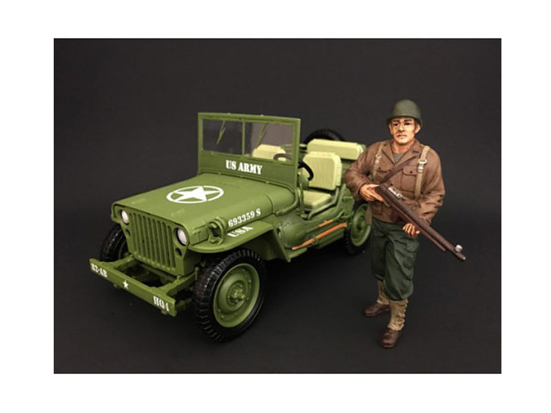 US Army WWII Figure II For 1:18 Scale Models by American Diorama free shipping USA