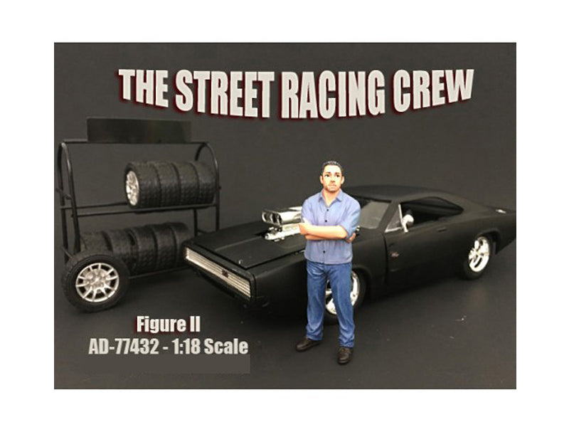 The Street Racing Crew Figure II For 1:18 Scale Models by American Diorama free shipping USA