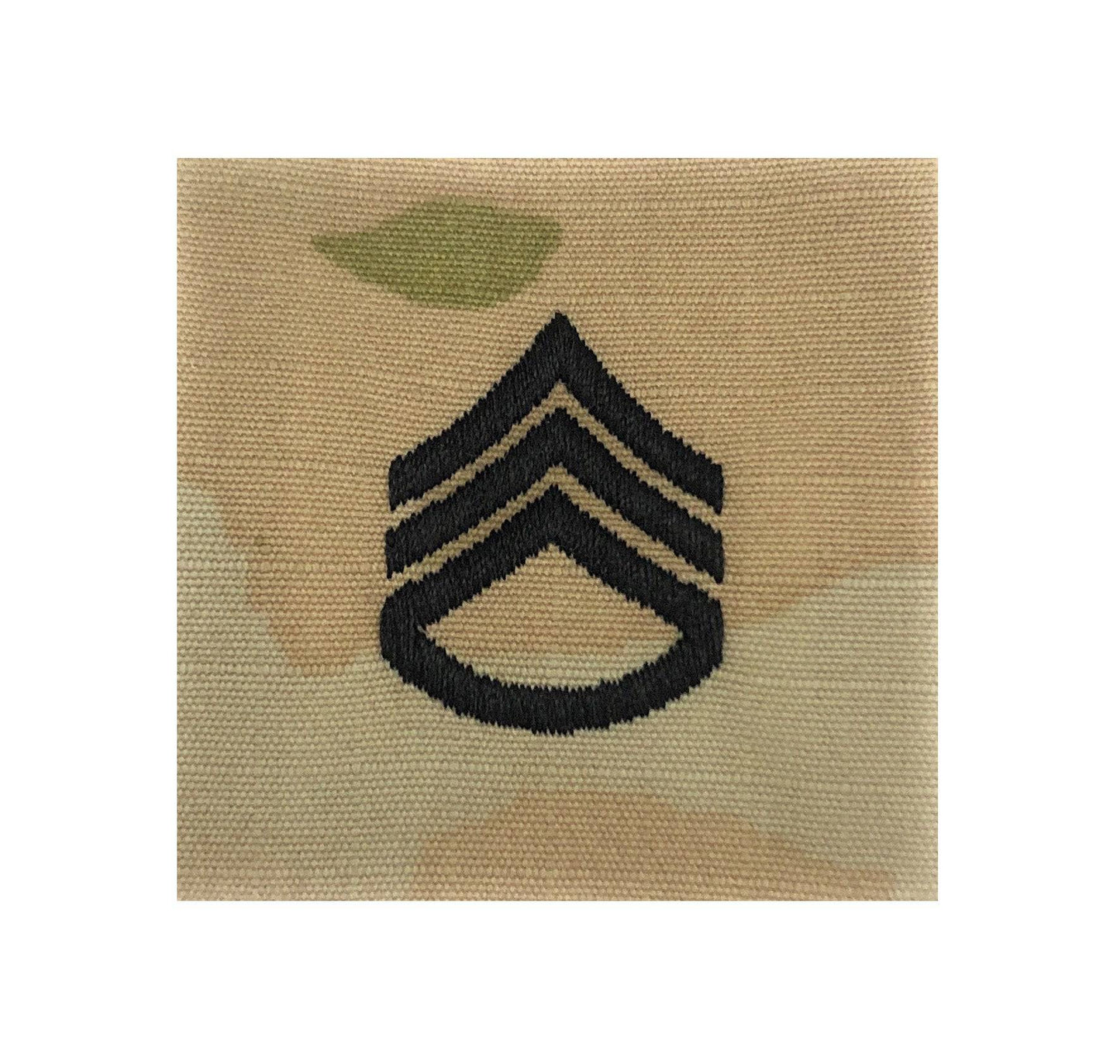 U.S. Army E6 Staff Sergeant OCP 2x2 Sew-On Rank For Shirt,Jacket,Coat
