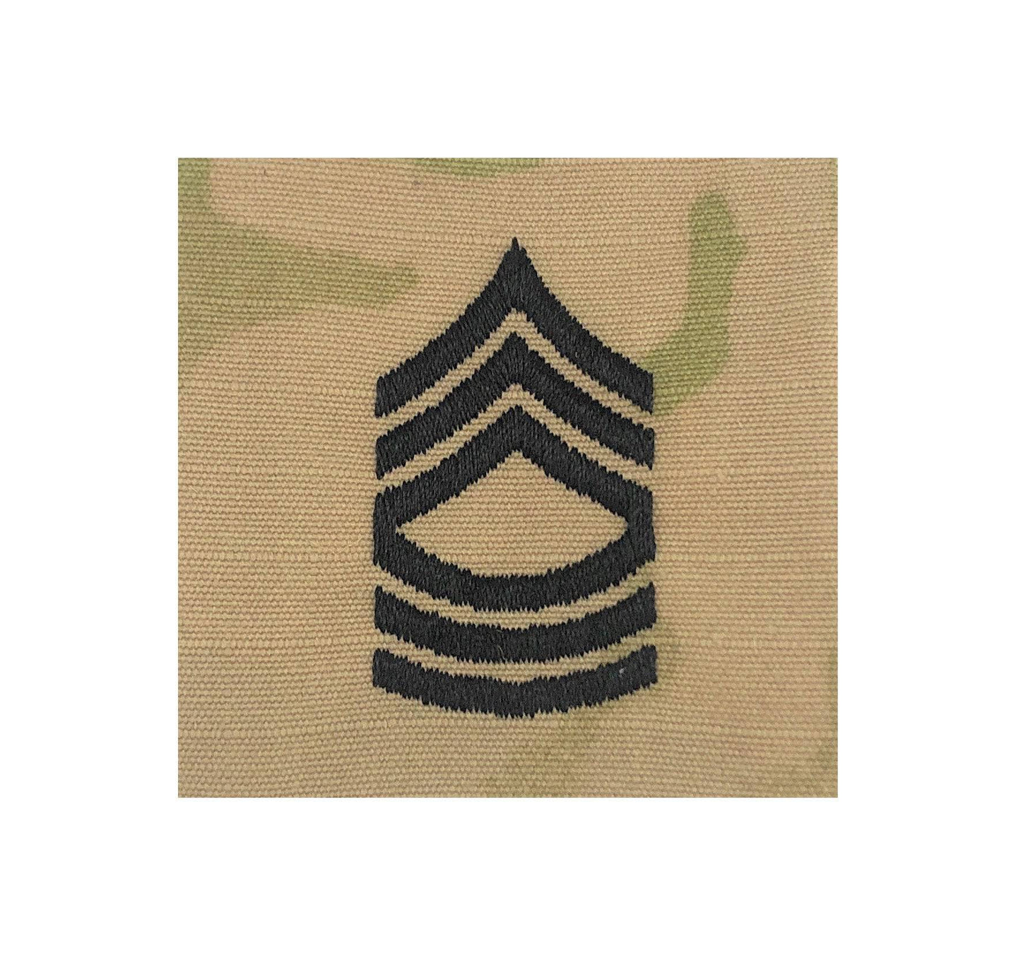 U.S. Army E8 Master Sergeant OCP 2x2 Sew-On Rank For Shirt,Jacket,Coat