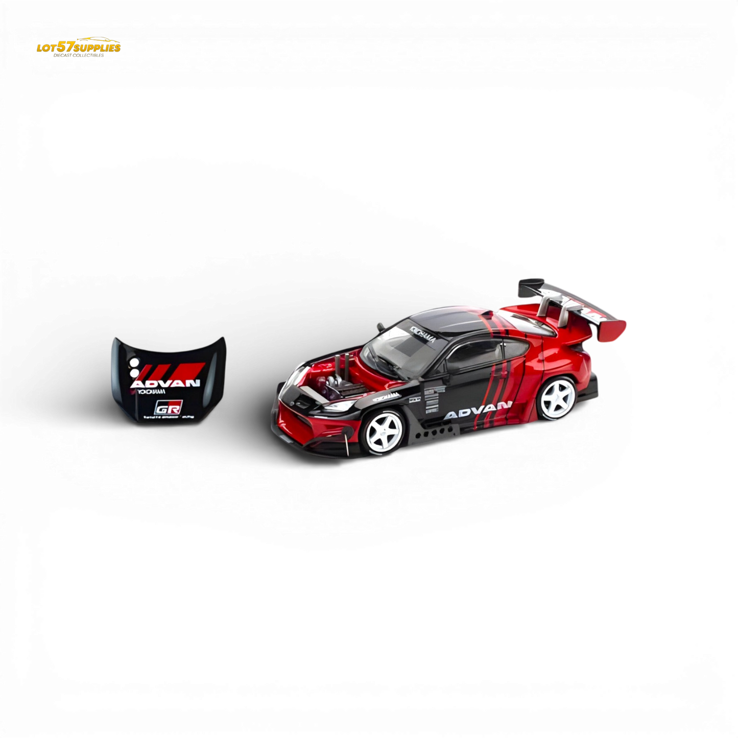 PopRace PANDEM GR86 ADVAN 1:64